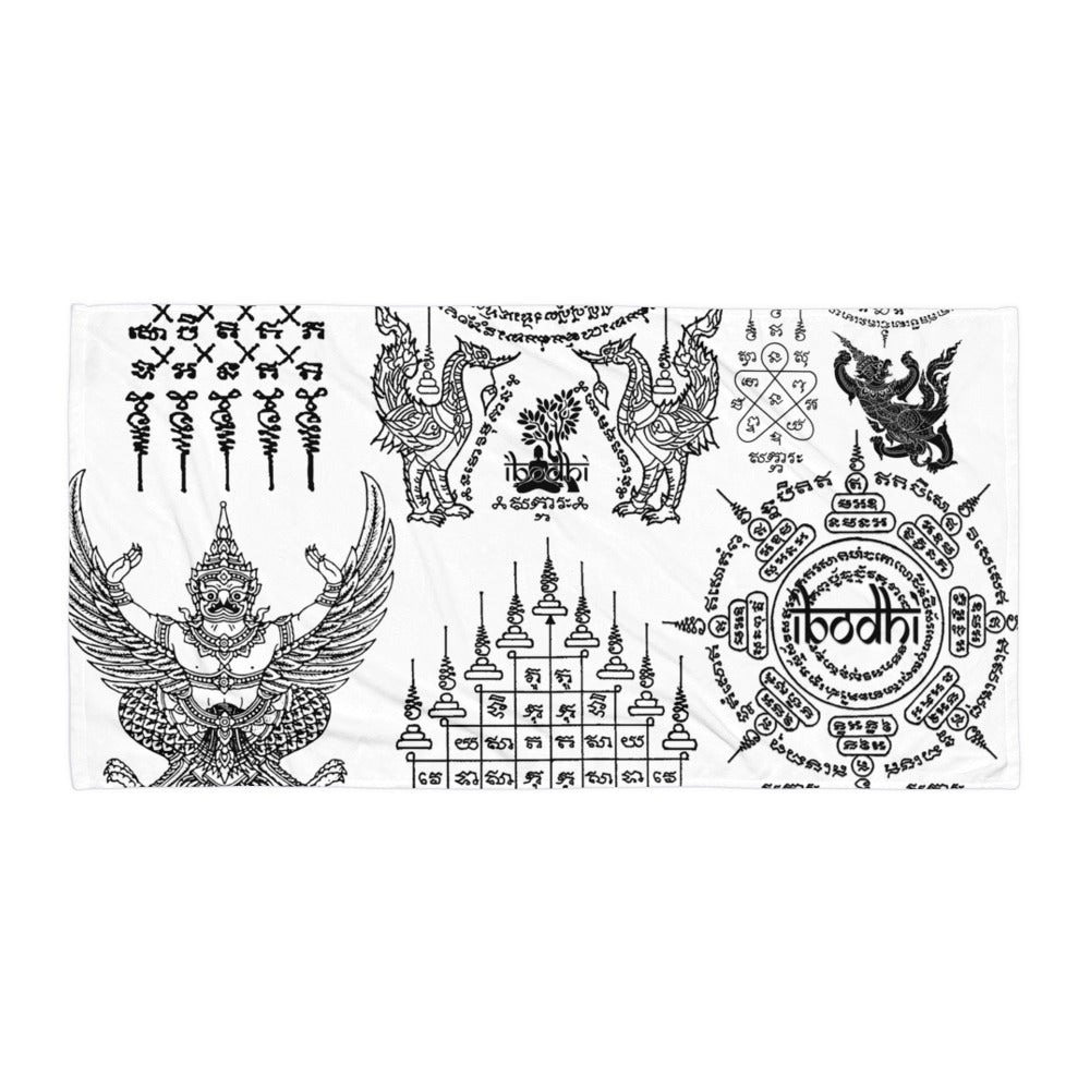 Thai tradition tattoo Royalty Free Vector Image